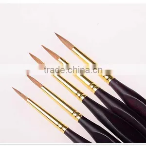 Professional Weasel Material Artist Paint Brush Set thumbnail-3