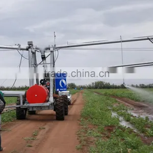 High Quality Wheel Irrigation System With End Spray Sprinkler thumbnail-2