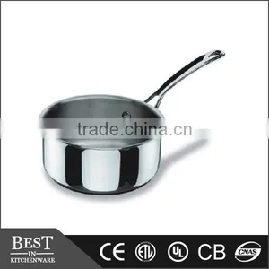 Saucepan With Lid Three Layers of Steel Binggao Sauce Pot Cover Body thumbnail-1