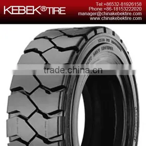 Chinese KEBEK Tire Factory 5.00-8 Forklift Solid Trailer Tyre thumbnail-2