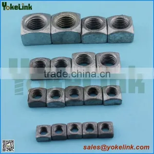1'' Carbon Steel Big Square Nut thumbnail-1
