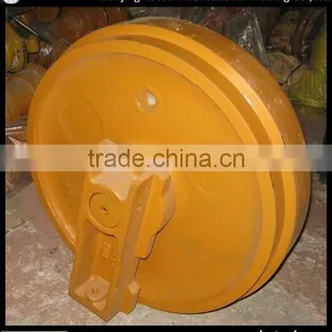 Steel Idler Roller Front Idler for Excavator and Bulldozer Komats-u/J-C-B/Hyunda I/Hitach I/Volv O/Yanma-r thumbnail-1
