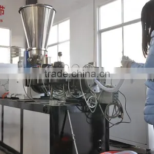 PVC Pipe Conical Plastic Twin Screw Extruder Machinery thumbnail-4