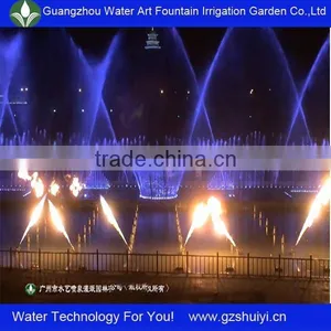 Fire Spray and Music With Lazer Big Water Fountains thumbnail-1