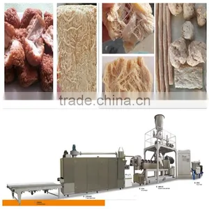Jinan Dayi Isolated Soya Protein Extrusion Machine/tvp Soya Meat Processing Line/vegetarian Soya Protein Making Machine thumbnail-1