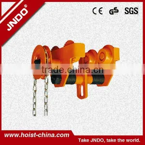 2013 Good Quality Equipment Chain Block Trolley thumbnail-1