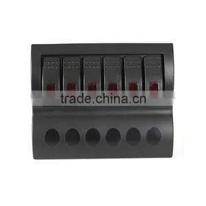 Brand New Waterproof 6 Gang Led Boat Marine Rocker Switch Panel RV thumbnail-5