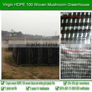 China Plastic Manufacture Supply 3-layer Woven 200 Micron 5-year UV Stabilized HDPE Tunnel Plastic Greenhouse Film for Mushroom thumbnail-4