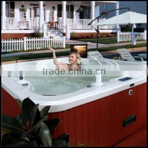 Portable Walk in Bathtub Swimspa Swimming Pool Wave Machine thumbnail-1