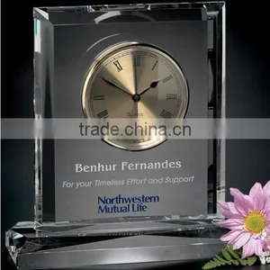 Wholesale Vector Clock Crystal Award Gift thumbnail-1