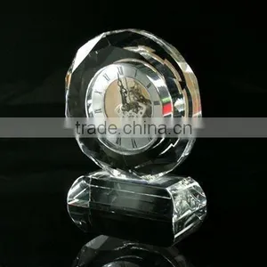 2016 Big Round Crystal Clock on Sale,crystal Office Clock thumbnail-1