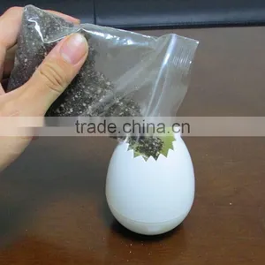 Plastic Decorative Custom Logo Colorful Plastic Flower Pots thumbnail-1