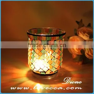 Different Types of Candle Holders Glass Reflective Candle Holder thumbnail-1