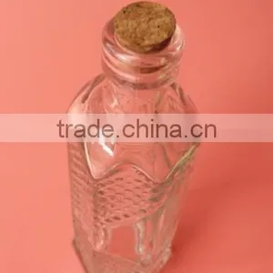 Cheap Liquid Use Mini Glass Cork Bottle thumbnail-2