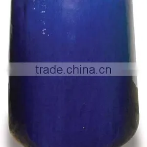 Contemporary Square Ceramic Vase, Dark Blue thumbnail-1