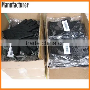 Hot Selling FDA Standard Heat Resistant Oven Mitts Silicone thumbnail-6