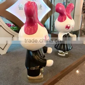 Rabbit Cartoon Figure Mascot for Shopping Mall thumbnail-5