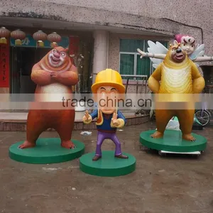 Fiberglass Movie Bears Cartoon Statue thumbnail-1