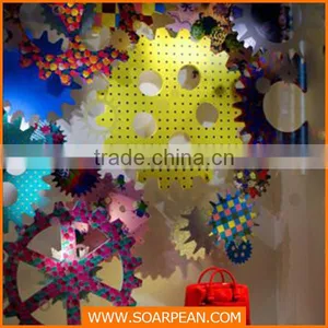 Decorative Acrylic Gear Craft for Windows Display thumbnail-1