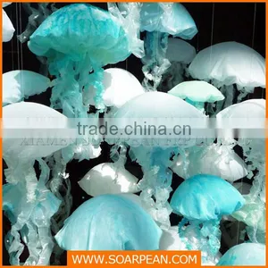 Customized PVC Decoration Jelly Fish Window Display Props thumbnail-1