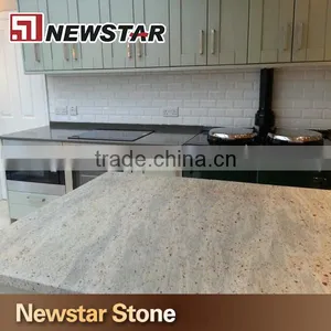 Newstar Ivory Granite Color Precut Kashmir White Granite Countertop thumbnail-1