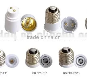 E26 to E27 Lamp Holder Fitting Adapter thumbnail-4