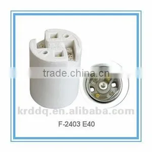 Medium E40 Ceramic Lamp Holder Types thumbnail-1