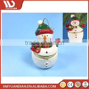 Wholesale Jewelry Box Polyresin Craft Present Hanging Names Resin Christmas Ornaments Wholesale thumbnail-3
