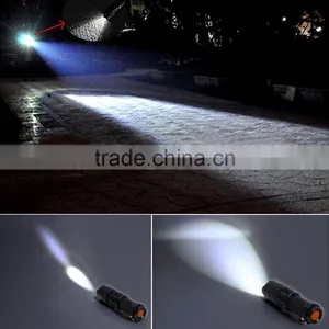 High Quality Tactical Power LED 3 Mode Focus Flashlight thumbnail-6