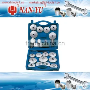 23PC Cup Style Oil Filter Wrench Set thumbnail-1