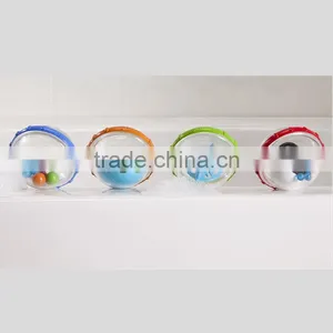 Float and Play Bubbles Bath Toy Ball for Toddlers, 4 Count thumbnail-2
