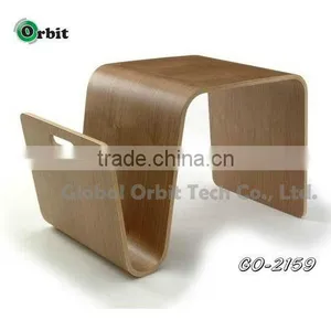 Modern Bentwood Coffee Table thumbnail-1