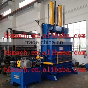CE Certification High Quality Scrap Tyre Baling Press Machine thumbnail-6
