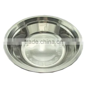 Stainless Steel Round Soup Plate With Strong Quality thumbnail-3