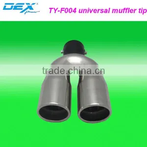 Auto Spare Tuning Stainless Steel 304 Universal Sport Function Exhaust Muffler Silencer Tail thumbnail-1