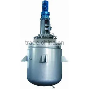 Capacity 5 Ton Outer Coil Tube Chemical Reaction Vessel/continuous Stirred Tank Reactor Price/resin Reactor thumbnail-3