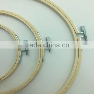 Sewing Tools Circle Round Natural Bamboo Embroidery Hoops thumbnail-2
