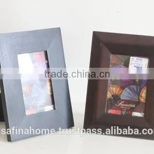 Rectangle Black Wooden Photo Frame thumbnail-1