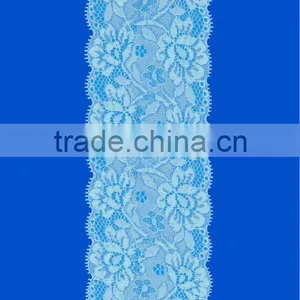 8cm Jacquard Elastic Nylon Lace Trimming thumbnail-1