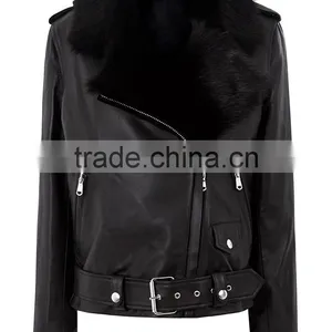 Leather Fashion Jacket thumbnail-1