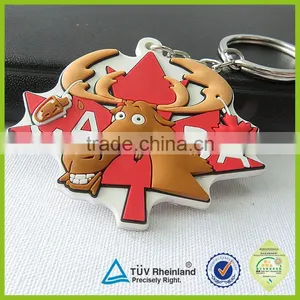 2016 Promotional Custom Made 3d Soft Pvc Rubber Keychain thumbnail-5