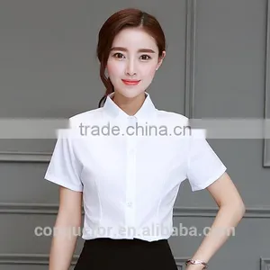 Made to Measure Cotton Shirt for Office Women thumbnail-1