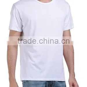 Custom Cotton Men White T-shirt Wholesale thumbnail-2