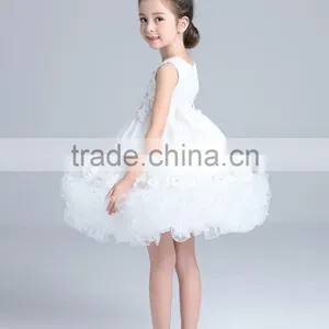 2017 India Children Wholesale Clothing Boutique Dresses Flower Girl Dress thumbnail-5