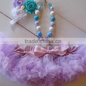 New Baby Girl Tutu Skirt Chiffon Lace Princess Latin Dance Party Pettiskirt Ruffles Kids Bow Silk Ballet thumbnail-6
