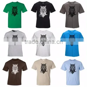 2018 NEW Custom Printing T-shirt Summer Pure Color Short- Sleeves Men T-shirt 100% Cotton High Quality T-shirt thumbnail-2