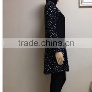 Woman Colorful Muslim Islamic Hijab Swimwear thumbnail-2