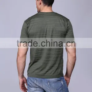 Wanyu Factory High Quality Short Sleeve Men's Seamless Running Tshirt thumbnail-2