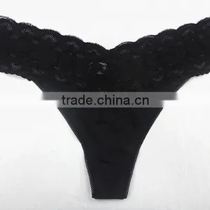 Reliable Manufacturer Supply Sexy Underwear With Lace Decoration thumbnail-1