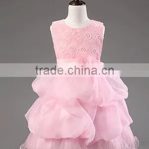 Walson Anna Frozen Cosplay Wholesale Party Frozen Shoulder Flowers Crocheted Skirt thumbnail-3